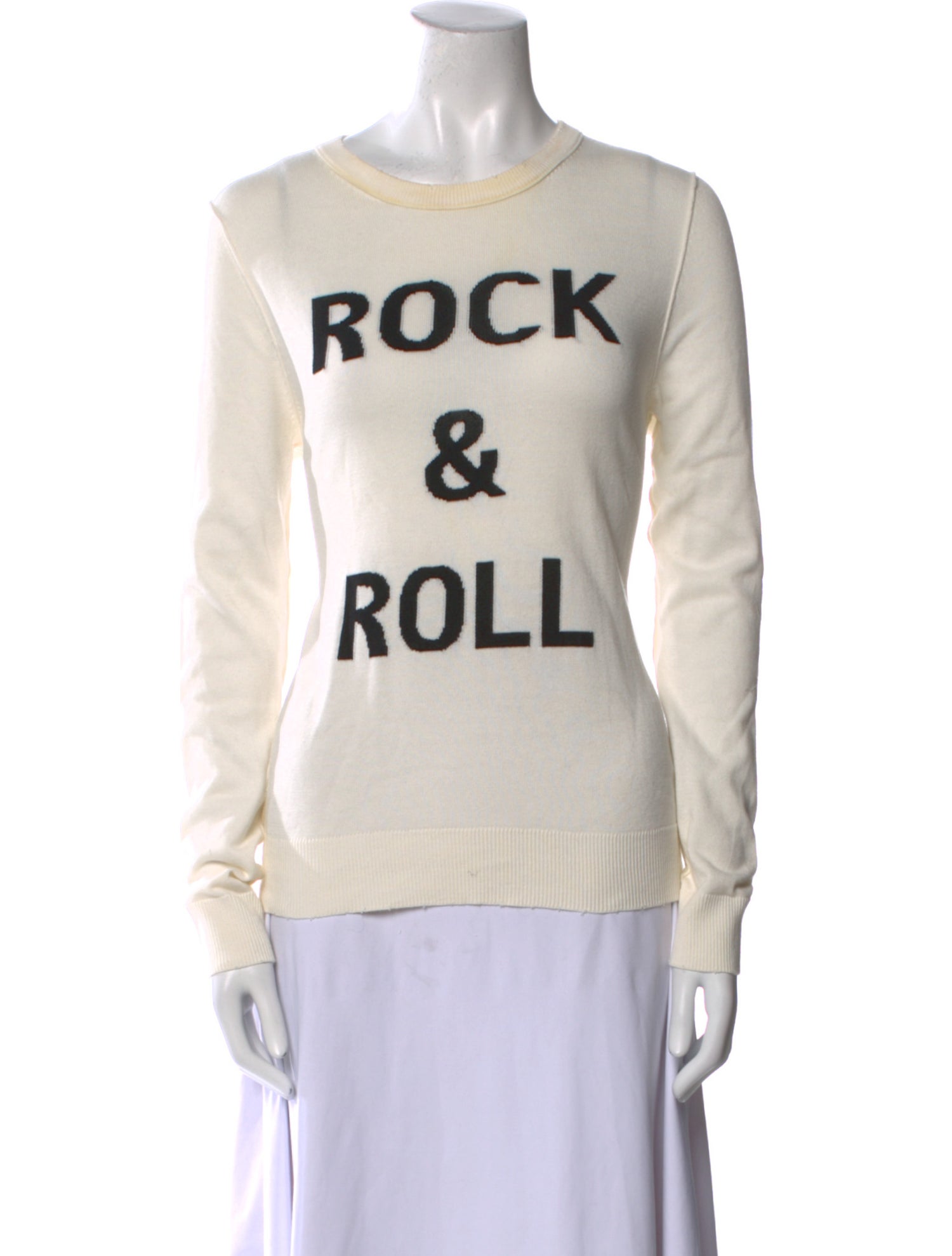 Zadig & Voltaire Graphic Print Crew Neck Sweater